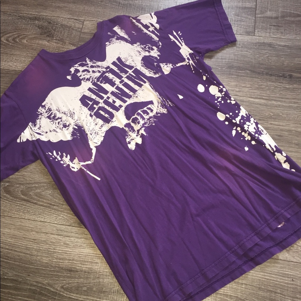 ANTIK DENIM Logo Large T-Shirt Tee